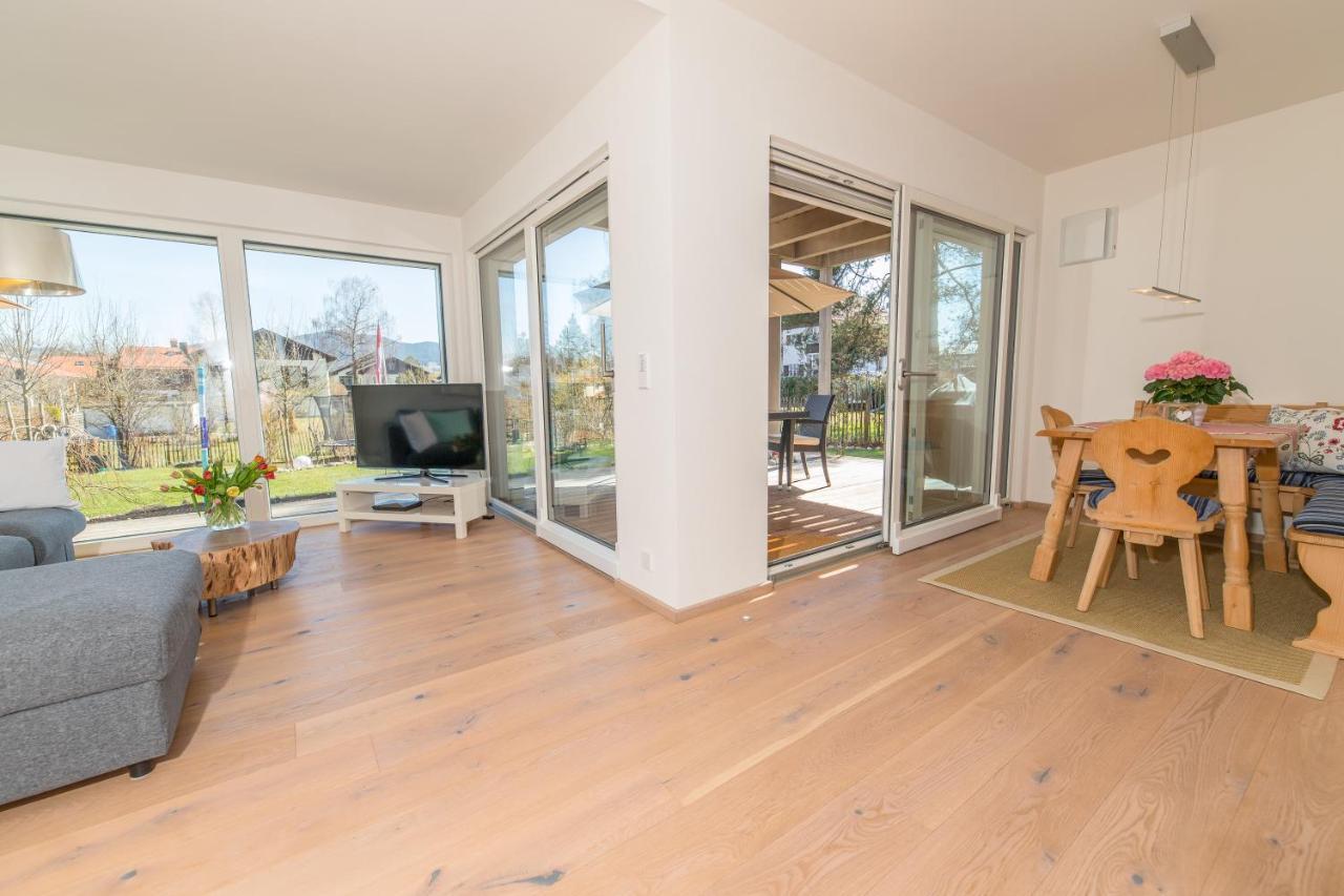 Helle Wohnung Mit Bergblick & Eigener Terrasse Bad Tölz Exterior foto