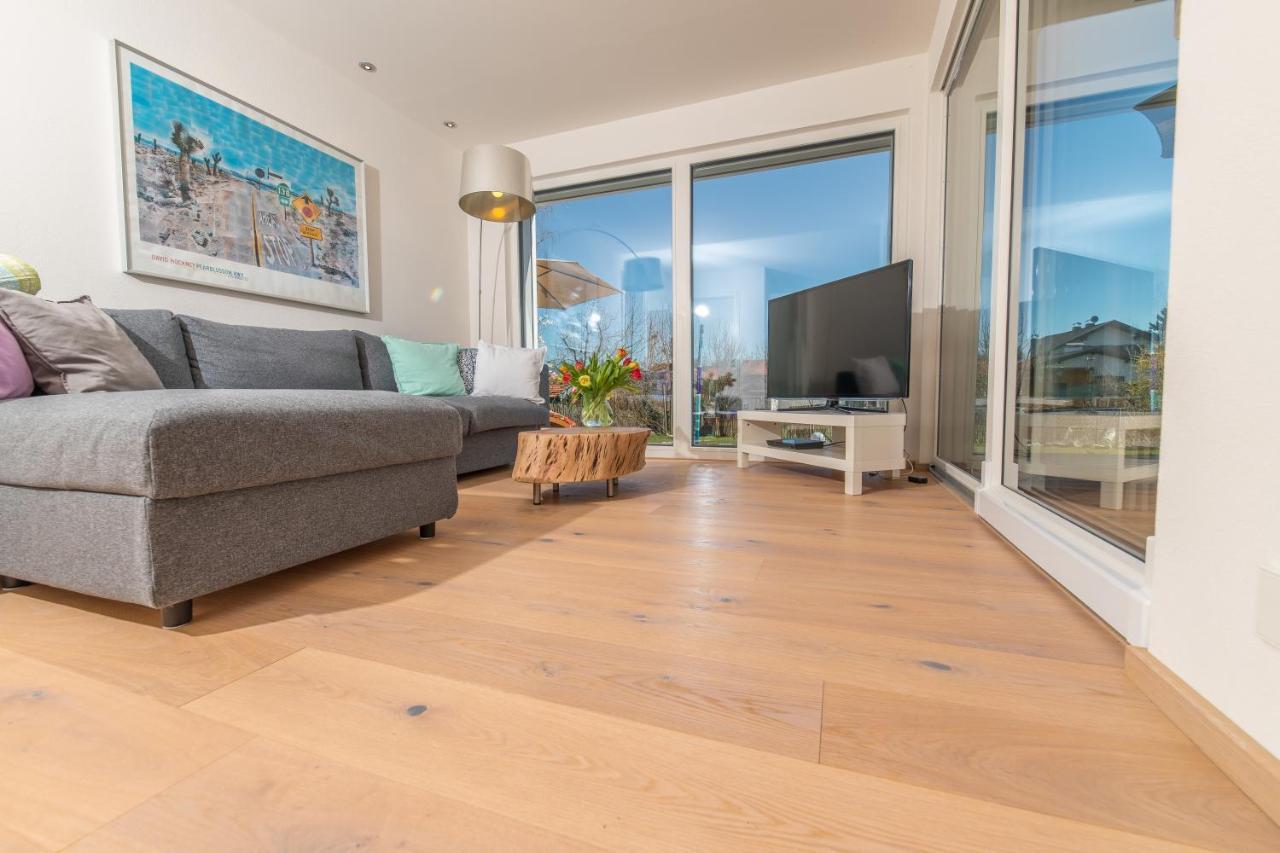 Helle Wohnung Mit Bergblick & Eigener Terrasse Bad Tölz Exterior foto